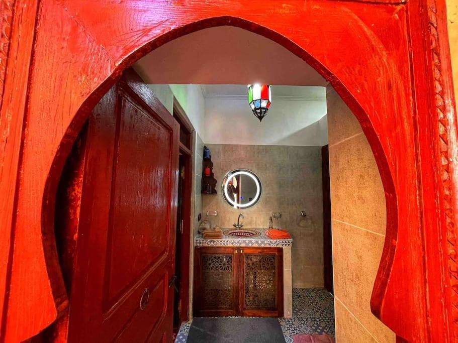 Ferienwohnung Petit Riad Authentique Tout Proche De Dar El Bacha Marrakesch Exterior foto