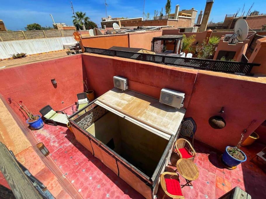 Ferienwohnung Petit Riad Authentique Tout Proche De Dar El Bacha Marrakesch Exterior foto