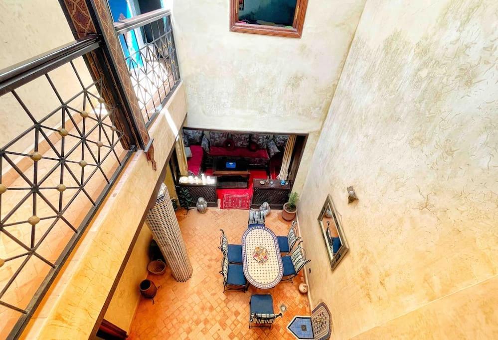 Ferienwohnung Petit Riad Authentique Tout Proche De Dar El Bacha Marrakesch Exterior foto