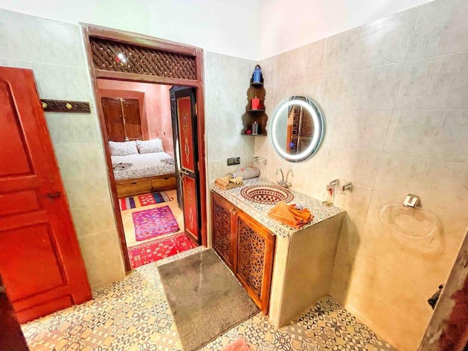 Ferienwohnung Petit Riad Authentique Tout Proche De Dar El Bacha Marrakesch Exterior foto