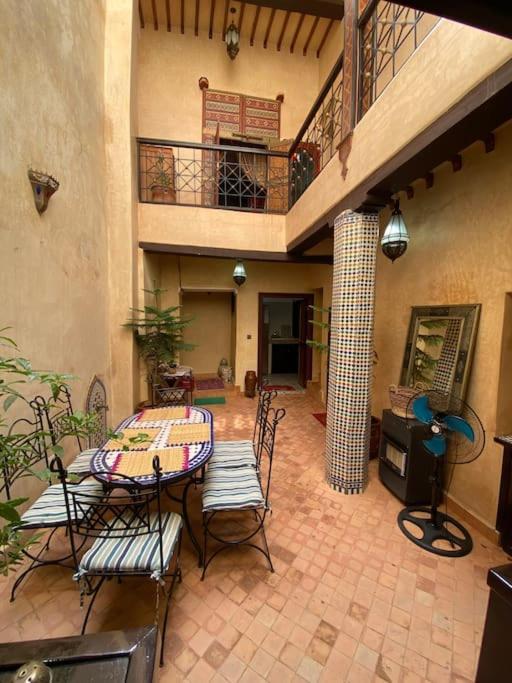 Ferienwohnung Petit Riad Authentique Tout Proche De Dar El Bacha Marrakesch Exterior foto